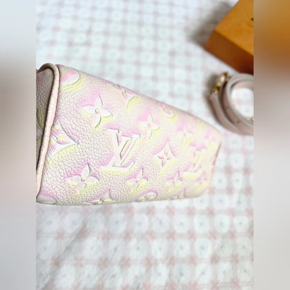 Louis Vuitton Nano Speedy Empreinte Pink – Summer Stardust, Limited